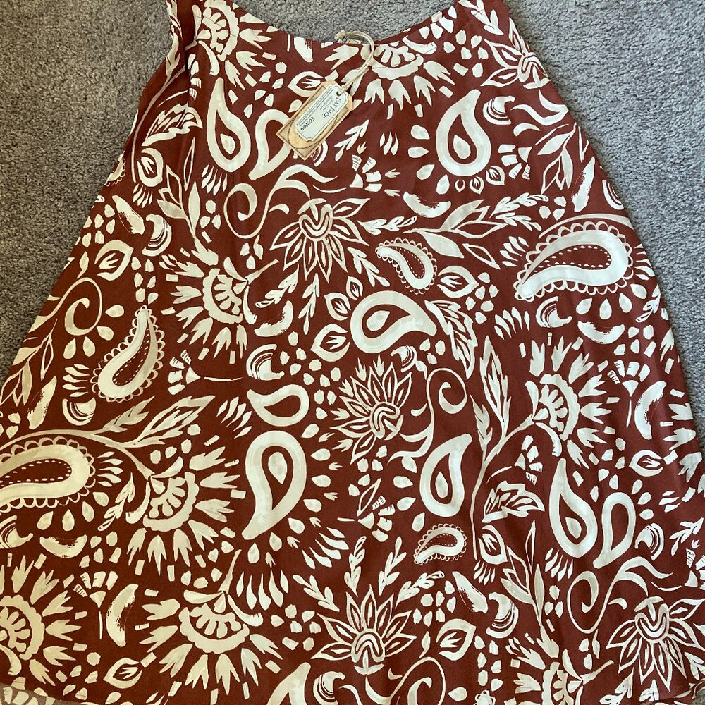 FatFace | NWT Copper and White Skirt (US 12/UK 16)